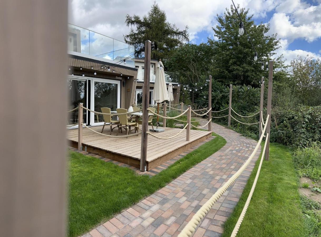 Lieblingsplatz Parey - Ferienhaus Am See Exterior foto